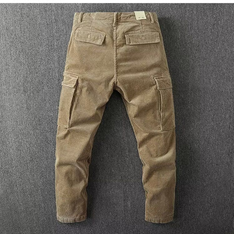 Leather Work Pants - Spring and Autumn New Fashion Solid