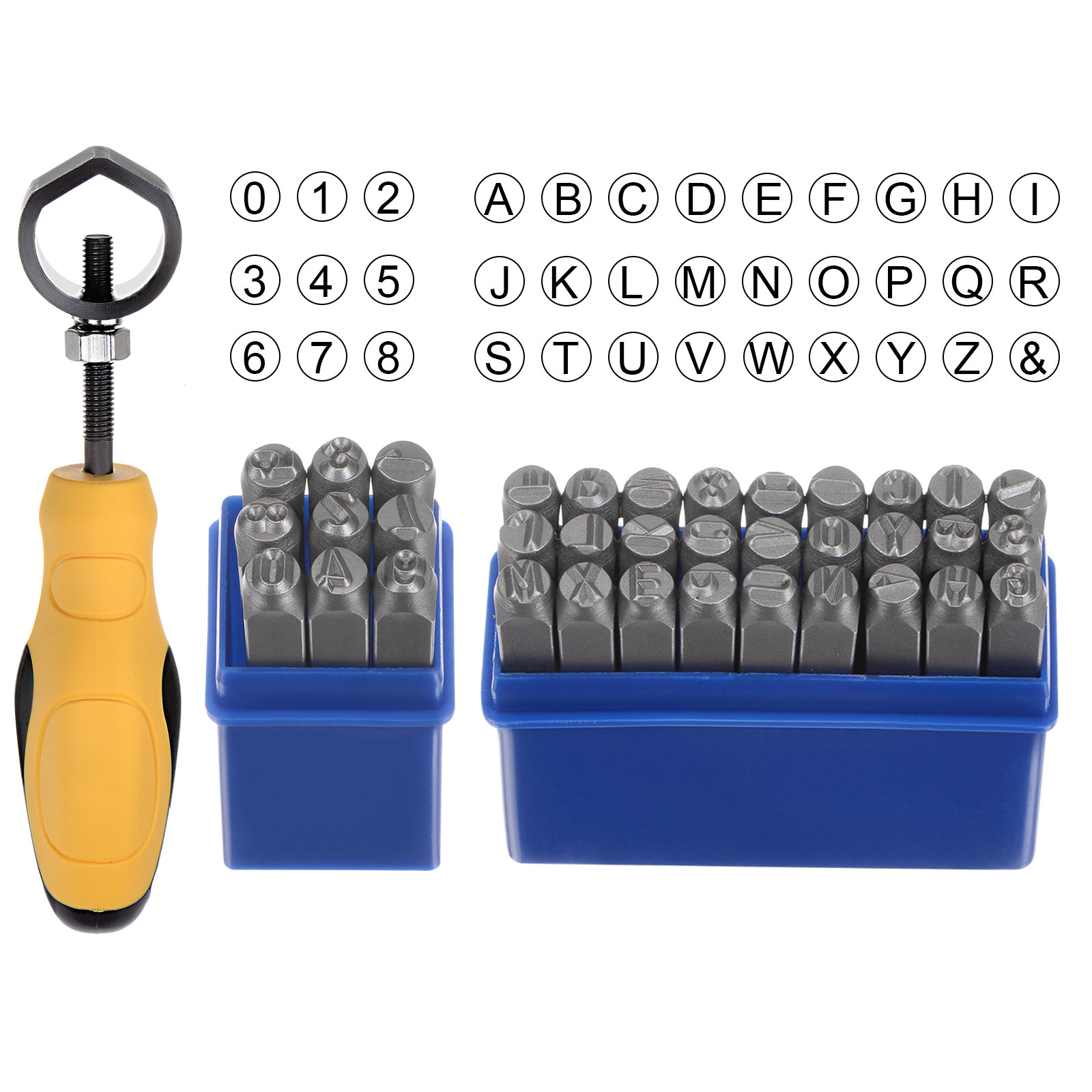 Leatherwork Kit - Metal Stamping Kit 6mm 10mm 12.5mm