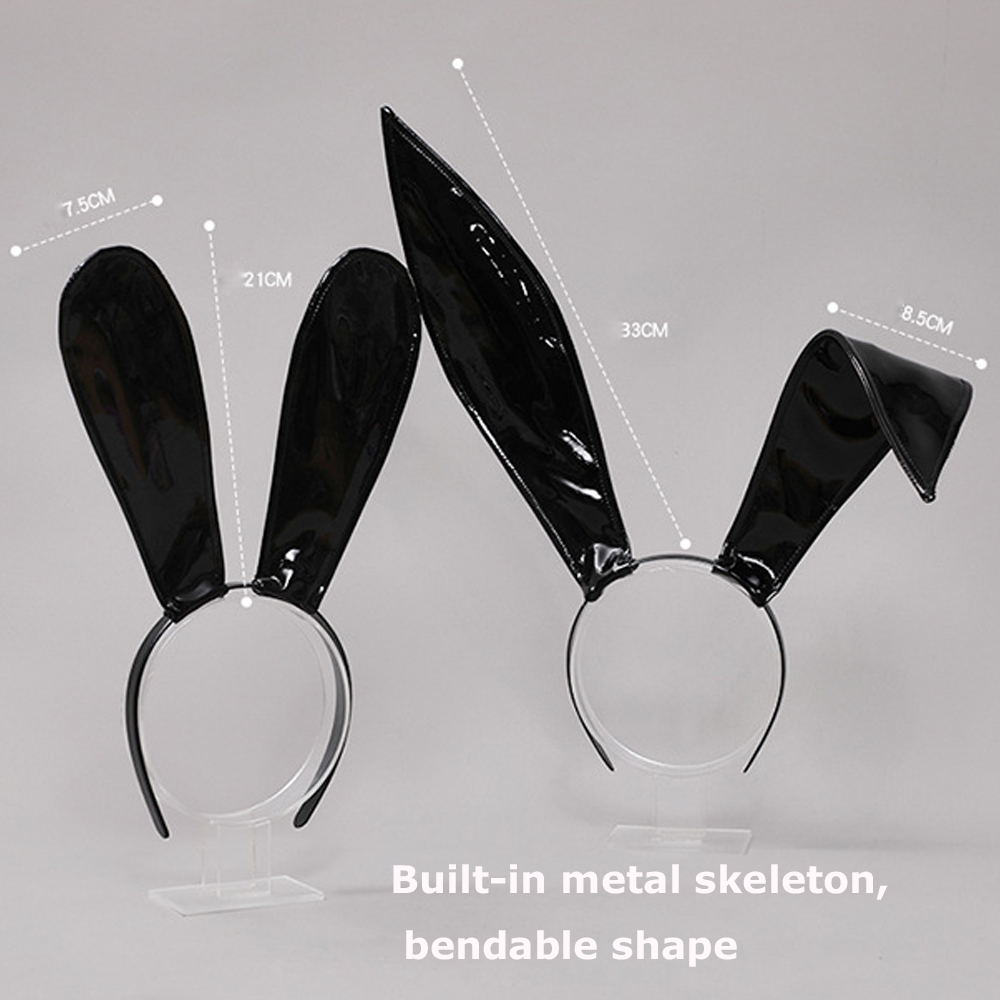Sexy Bunny Maids Ears Headband - Leatherwork Rings recension och pris