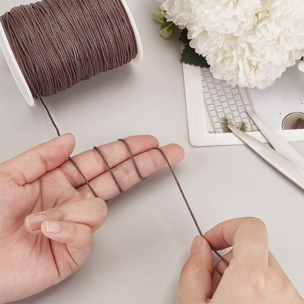 175 Yards 1mm Waxed Cotton Cor - Waxed Thread Linen recension och pris