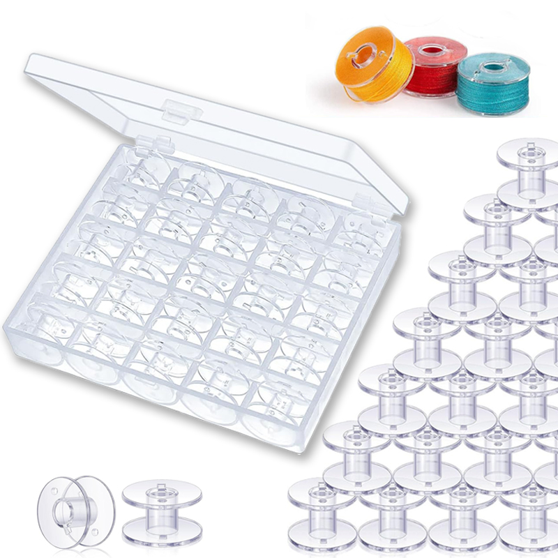 25pcs Home Sewing Machine Bott - Waxed Thread Linen recension och pris