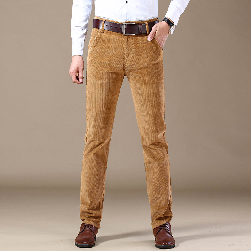 Cotton Corduroy Casual Pants M - Leather Work Pants recension och pris