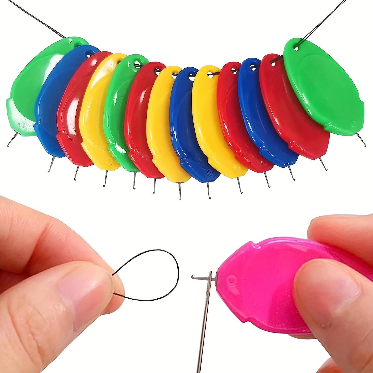 10pcs/lot DIY Threader Elderly - Waxed Thread Linen recension och pris