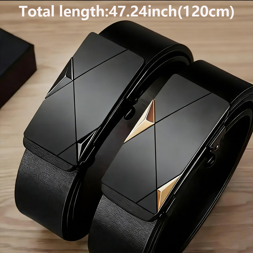 Stylish Men's PU Leather Belt  - Leather Works Belt recension och pris