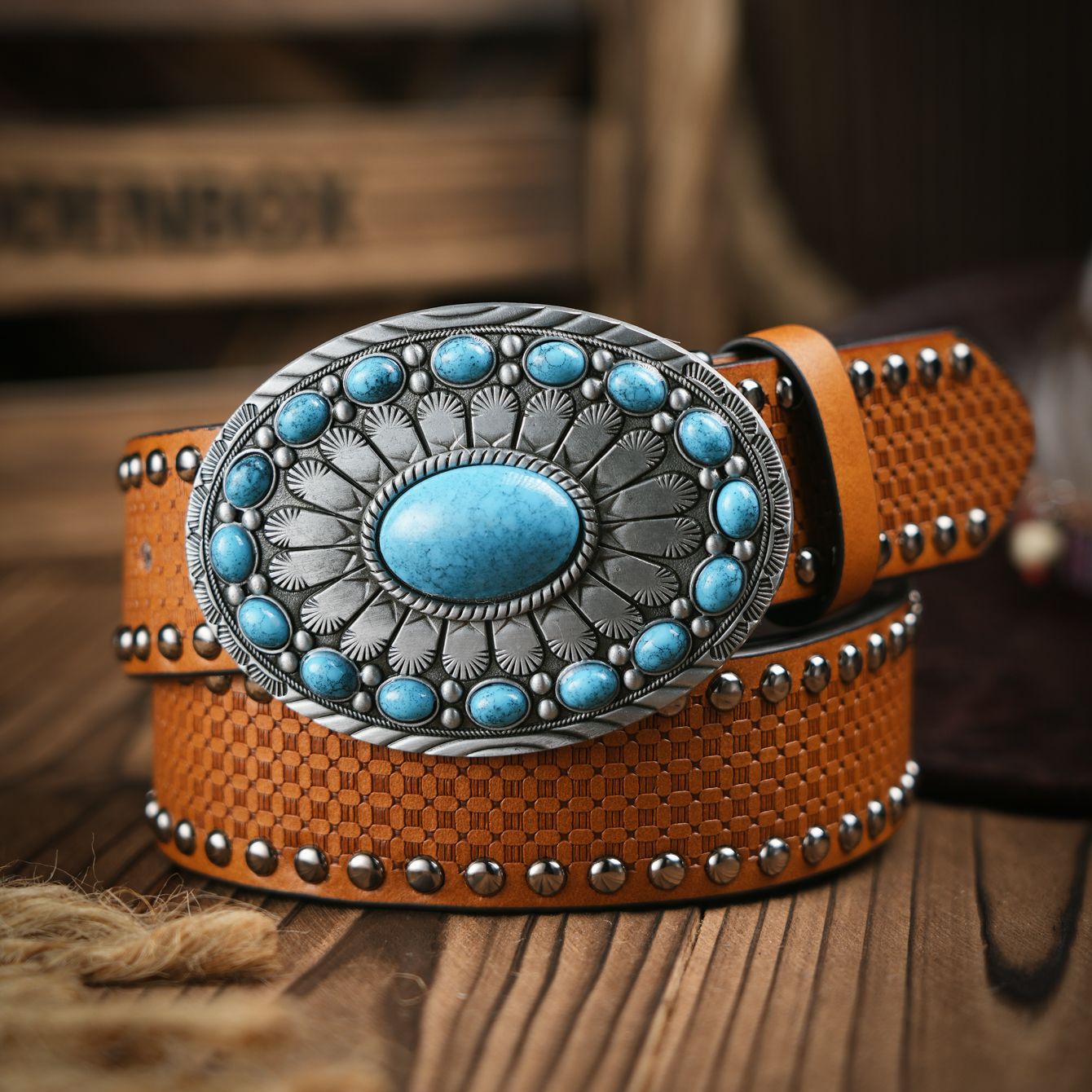 A Men's and Women's Casual Ret - Leather Works Belt recension och pris
