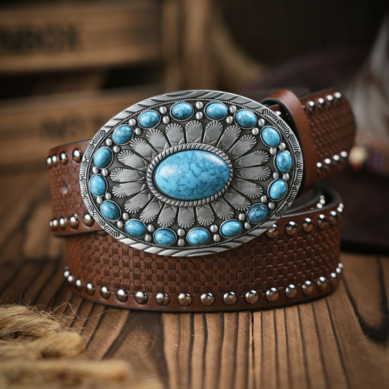 A Men's and Women's Casual Ret - Leather Works Belt recension och pris