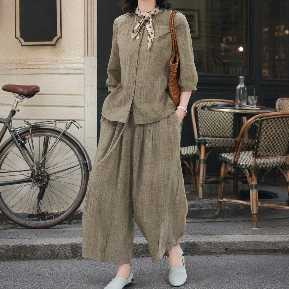 2026 Plus Size Casual Suit Wom - Leather Work Pants recension och pris
