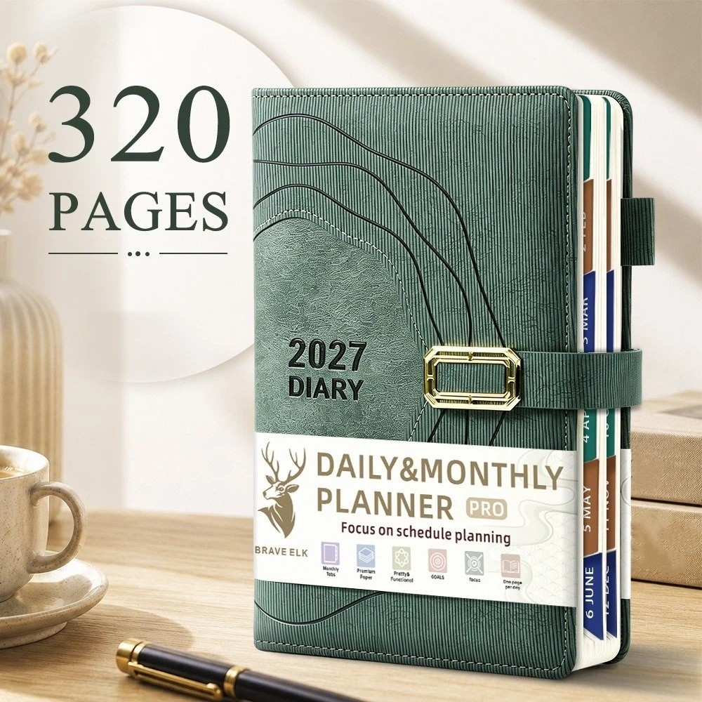 Thickened 2027 Schedule Notepa - Leatherwork Plans recension och pris