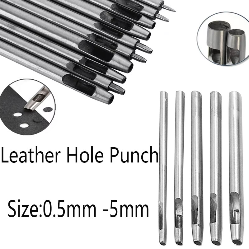 0.5-5mm Leather Hole Punch Too - Leather Works Belt recension och pris