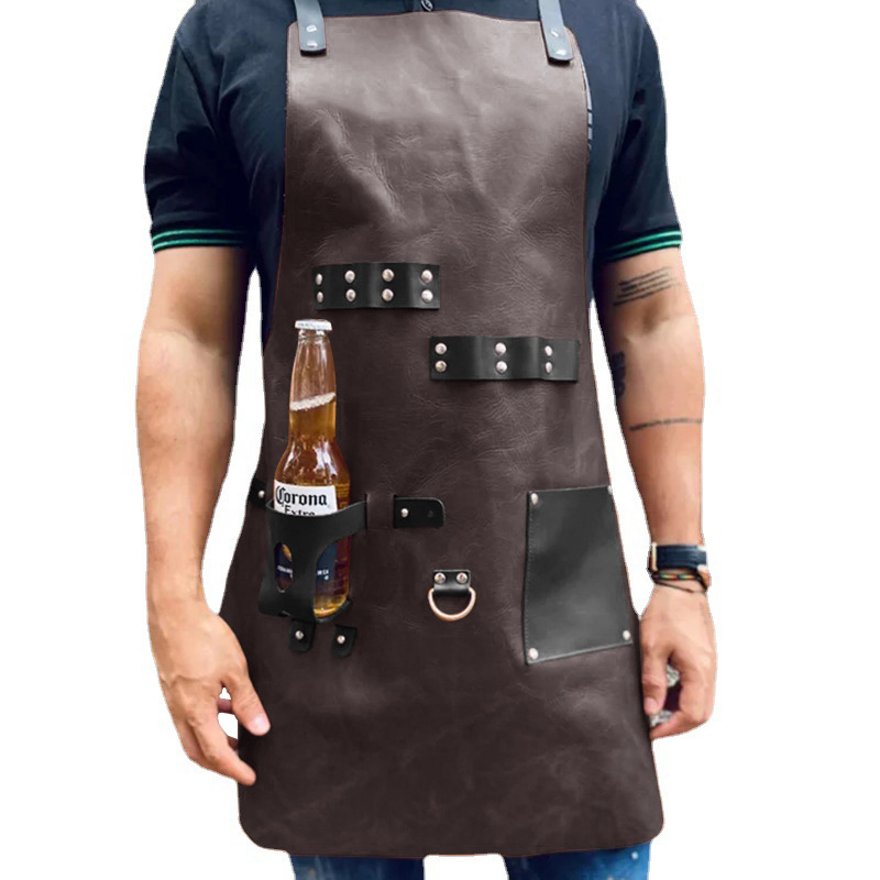 Outdoor PU Leather Apron Outdo - Leatherwork Apron recension och pris