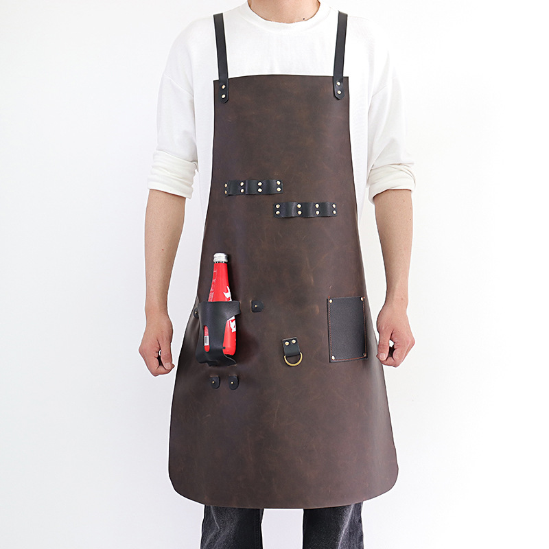 Outdoor PU Leather Apron Outdo - Leatherwork Apron recension och pris