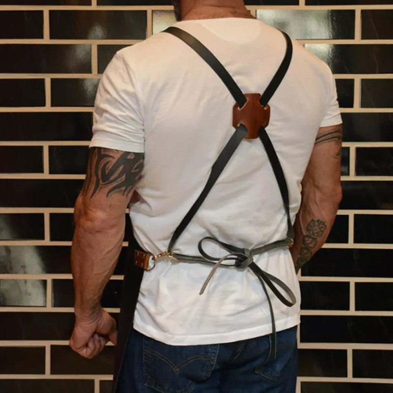 Outdoor PU Leather Apron Outdo - Leatherwork Apron recension och pris