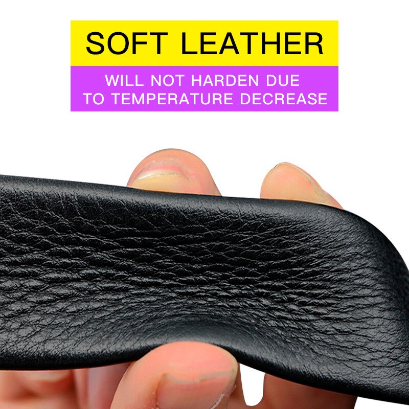 Business Men's Belt Metal Auto - Leather Works Belt recension och pris