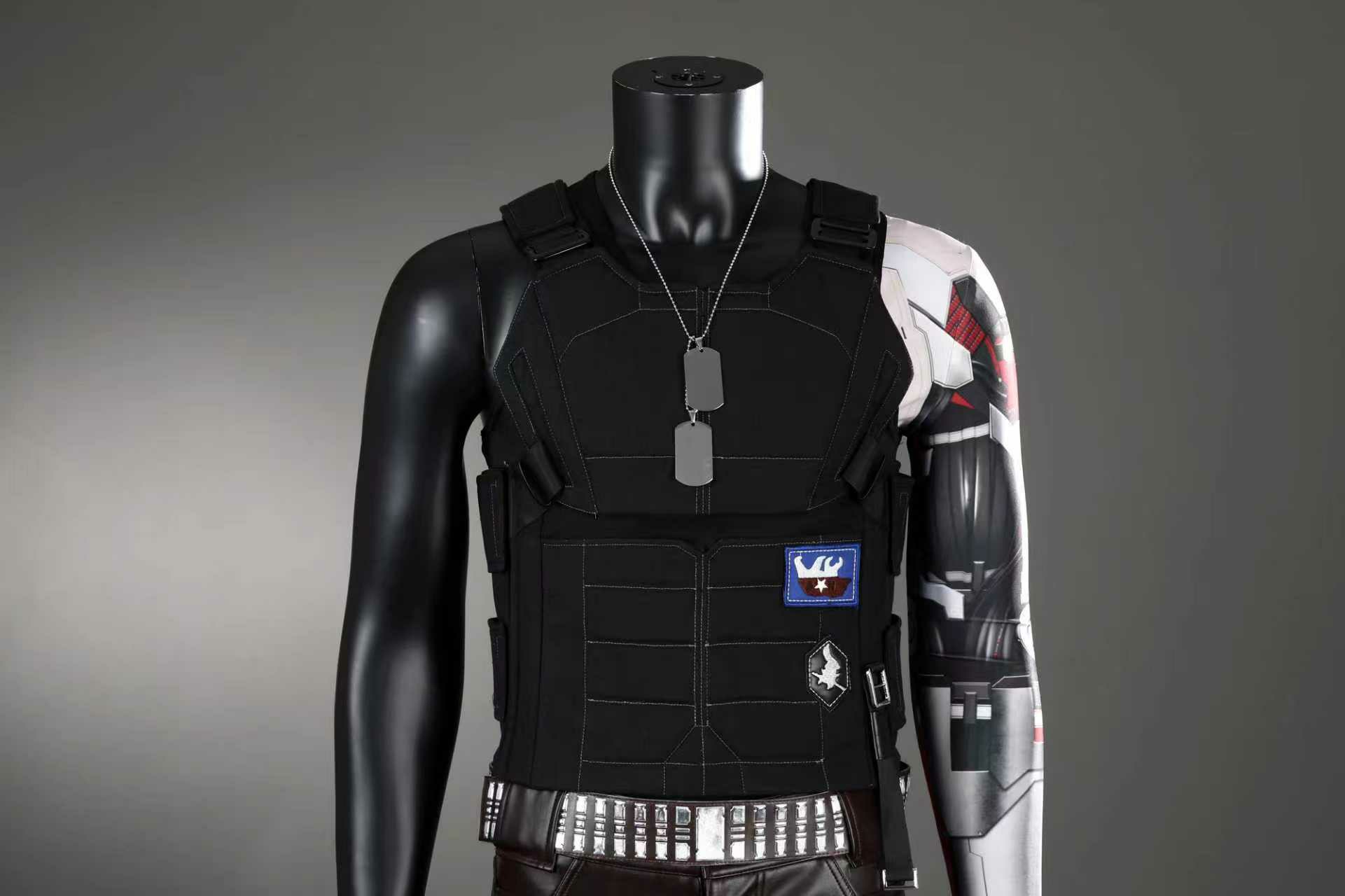 Johnny silverhand Cosplay Cost - Leather Work Pants recension och pris