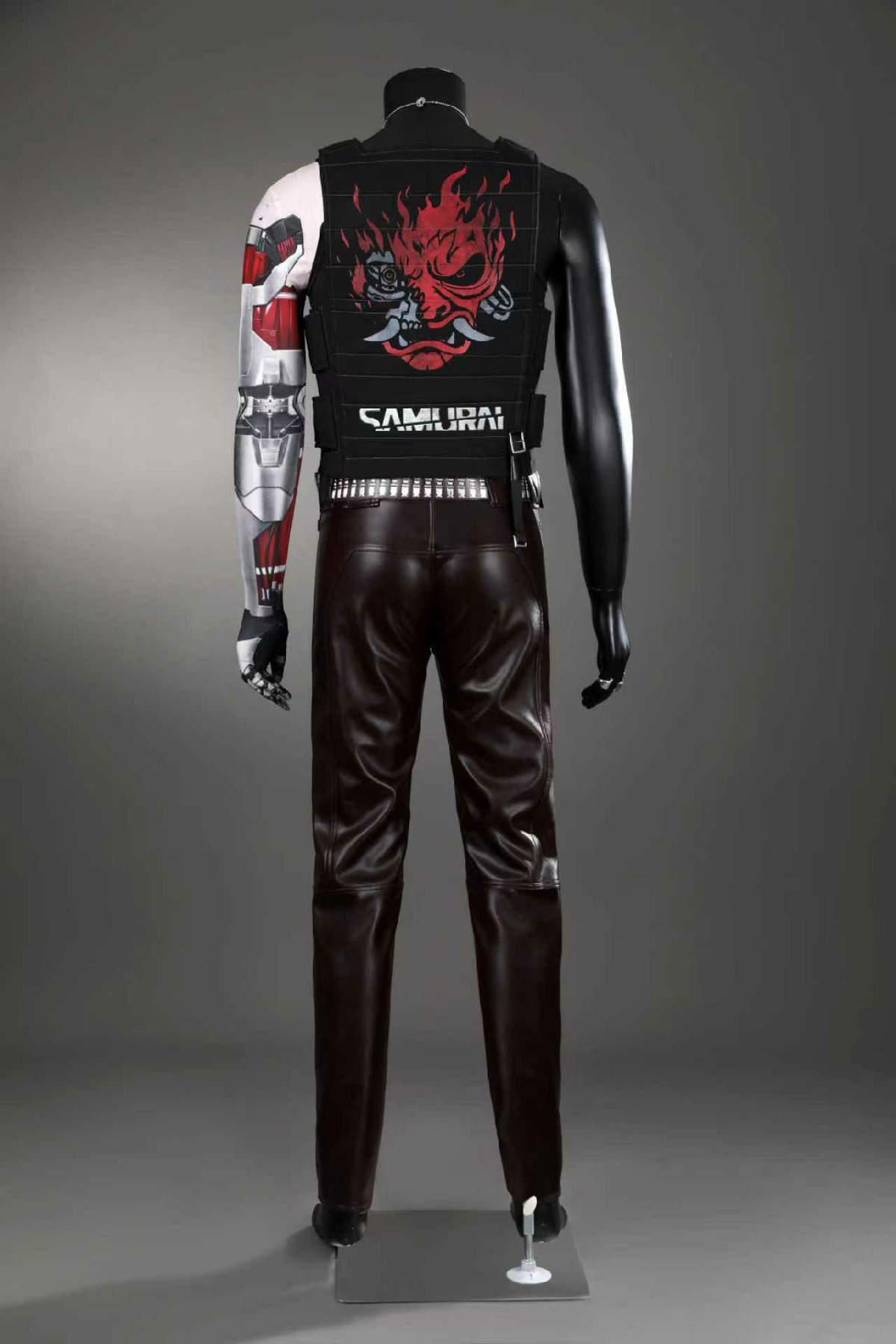Johnny silverhand Cosplay Cost - Leather Work Pants recension och pris