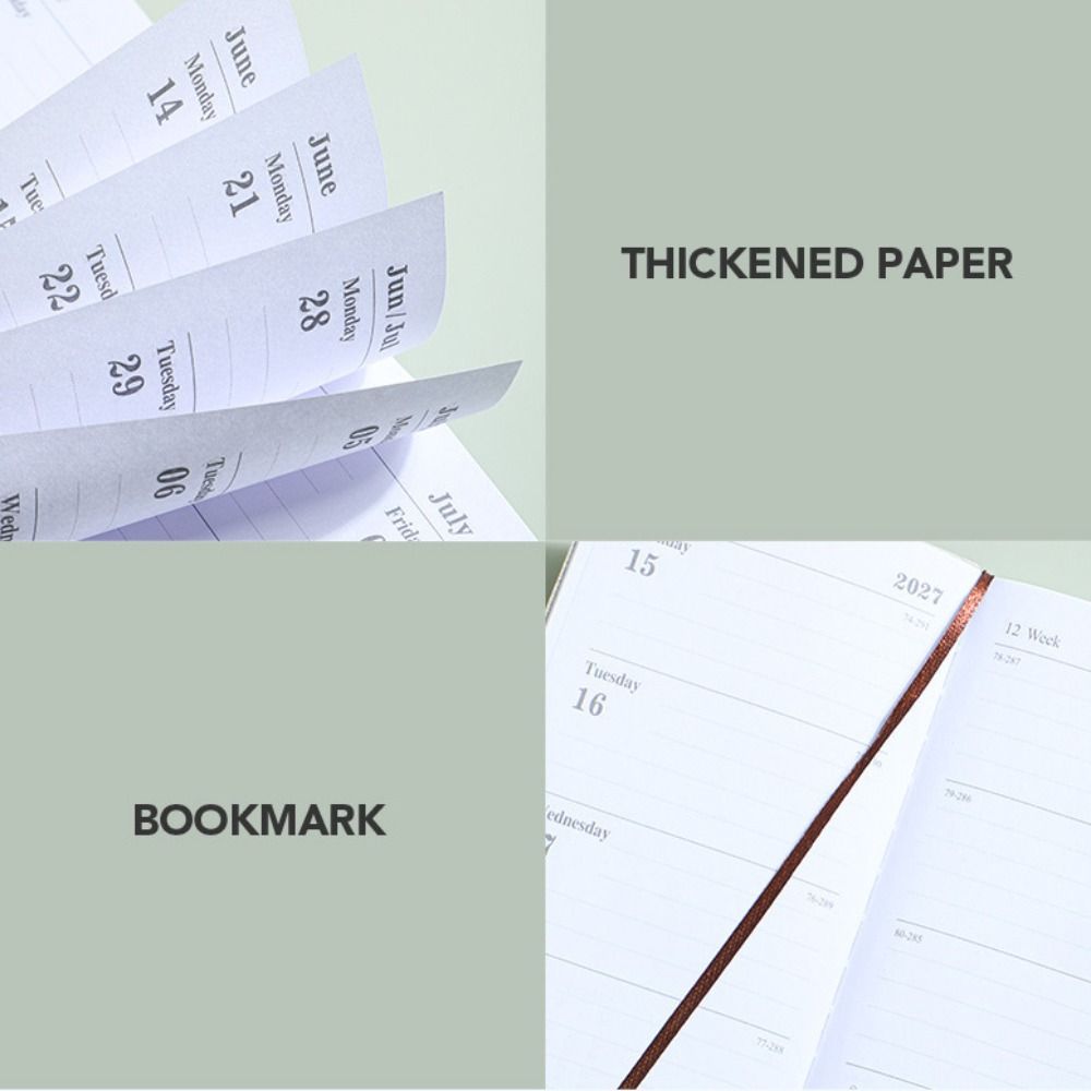 English 2027 Schedule Planner  - Leatherwork Plans recension och pris