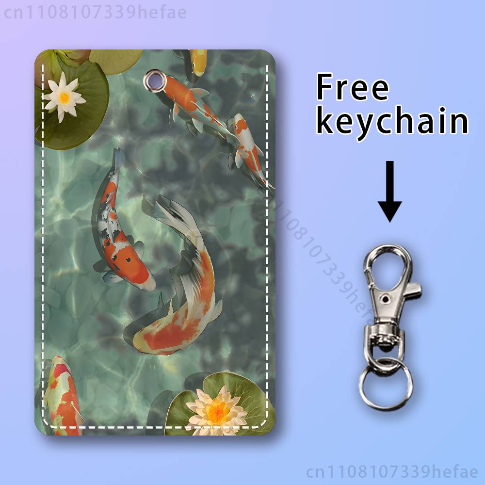 Koi Carp Painting Art Holder F - Leather Work In Art recension och pris