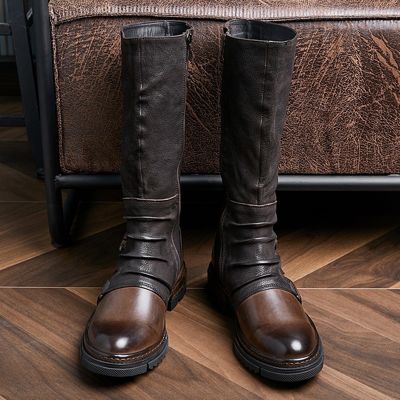 Men's Medieval Retro Artificia - Leather Work Pants recension och pris
