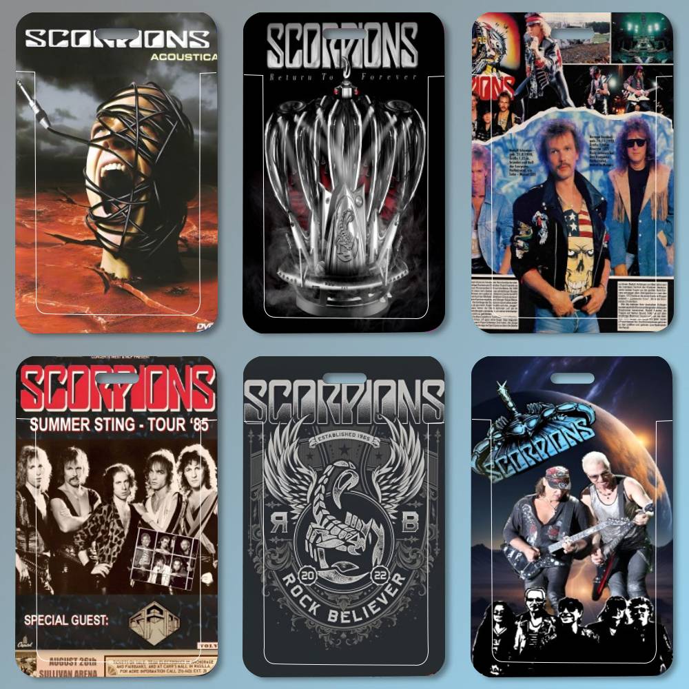 Scorpions Band Art ID Card Hol - Leather Work In Art recension och pris