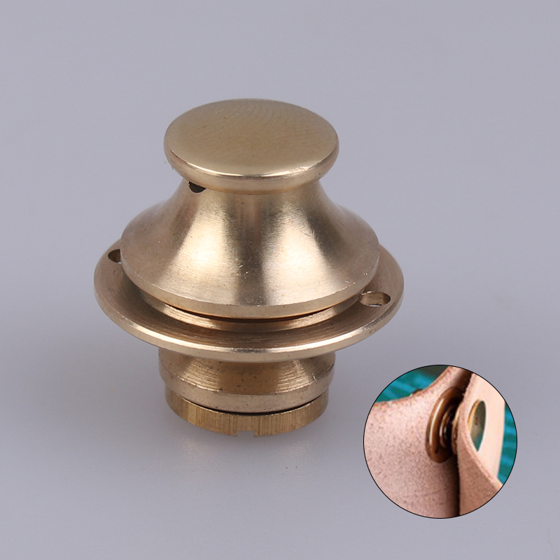 Brass Mortise Clip Buckles Loc - Leatherwork Hardware recension och pris
