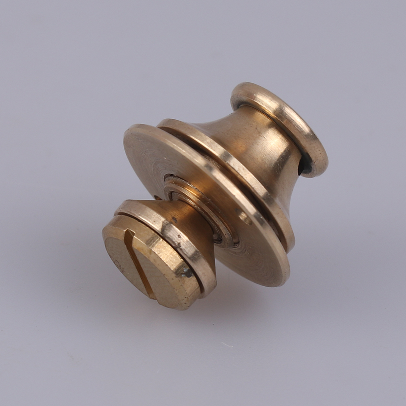 Brass Mortise Clip Buckles Loc - Leatherwork Hardware recension och pris