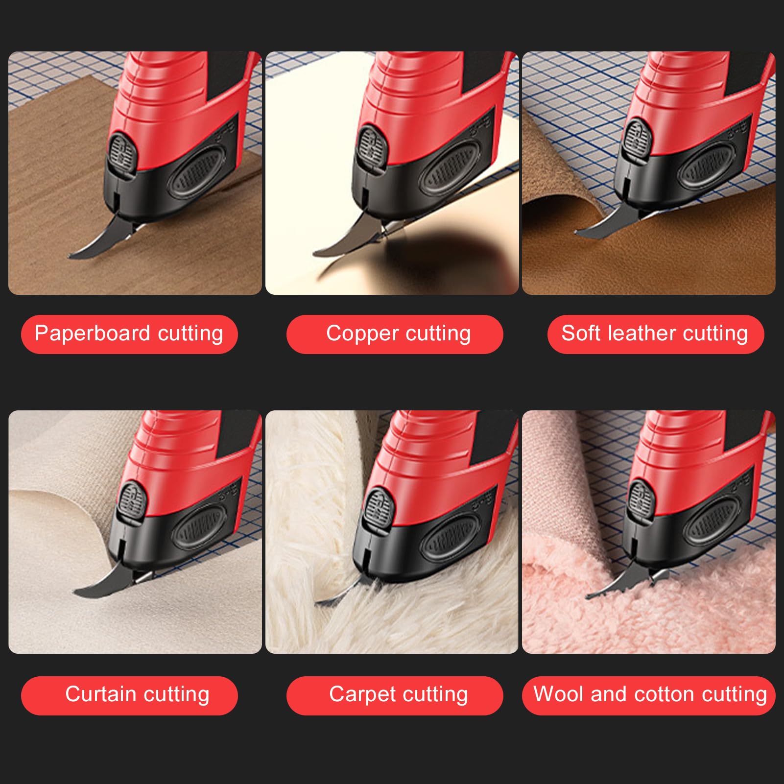 Cordless Electric Scissors Cut - Leatherwork Projects recension och pris