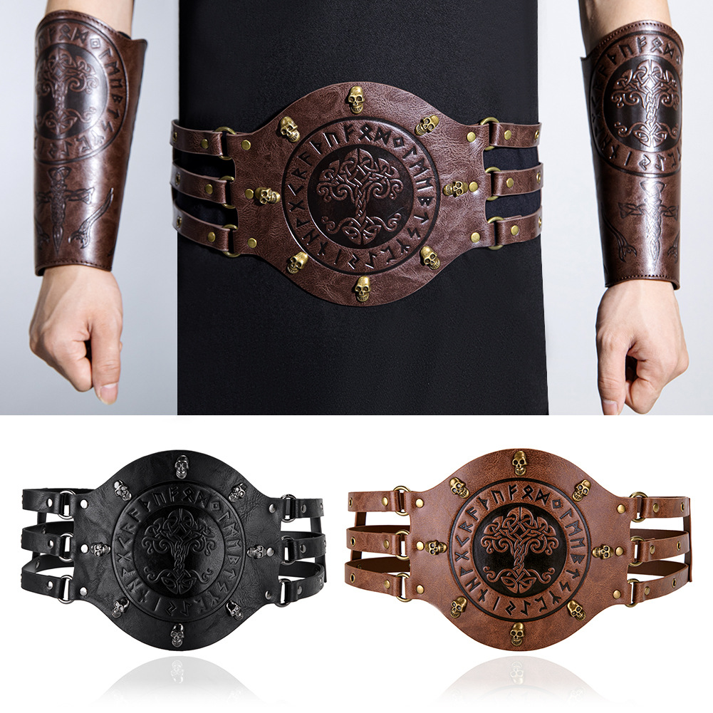 Medieval wide corset belt, Vik - Leather Work Pants recension och pris