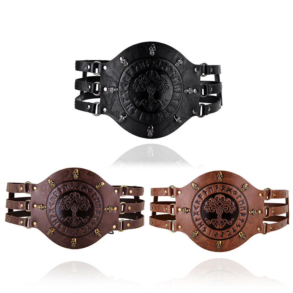 Medieval wide corset belt, Vik - Leather Work Pants recension och pris