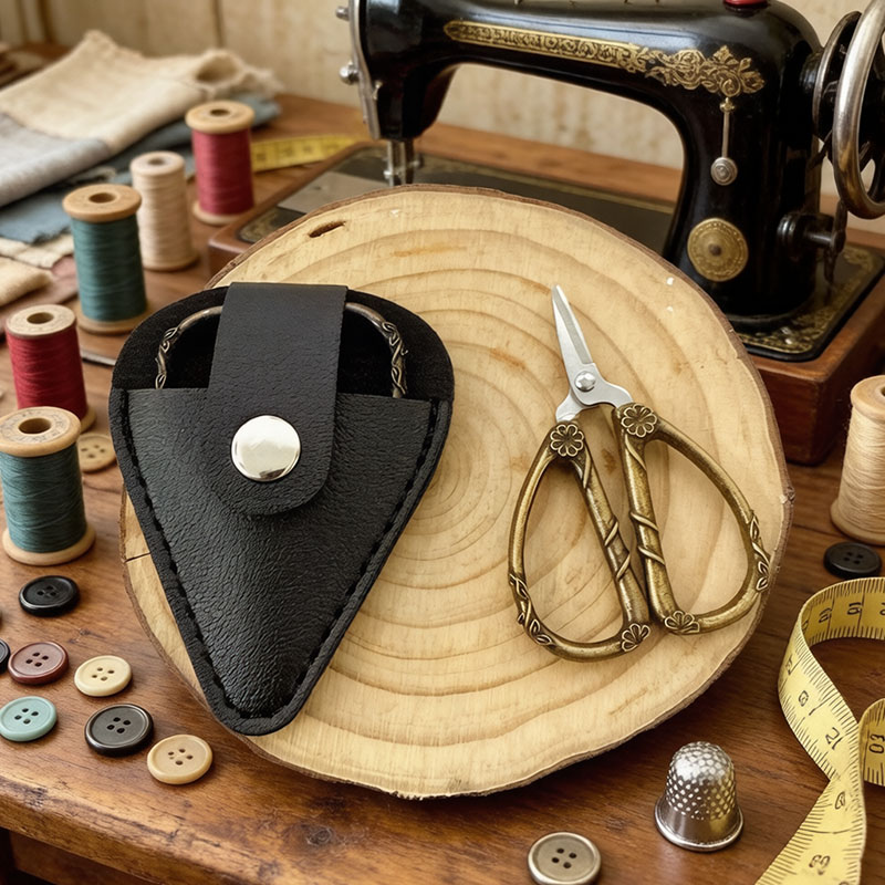 Mini Vintage Scissors Stainles - Leather Work In Art recension och pris