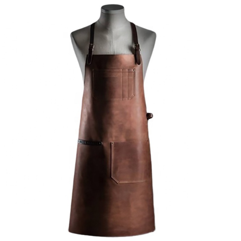 Fashionable PU Apron Waterproo - Leatherwork Apron recension och pris