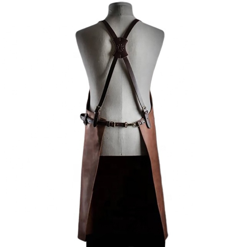 Fashionable PU Apron Waterproo - Leatherwork Apron recension och pris