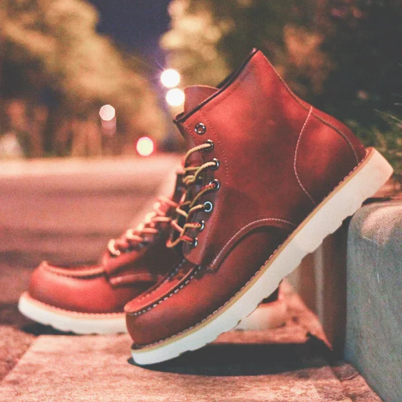 Genuine Leather Men's Boots Vi - Leatherwork Projects recension och pris