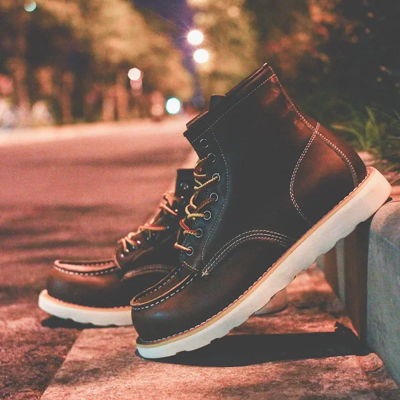 Genuine Leather Men's Boots Vi - Leatherwork Projects recension och pris