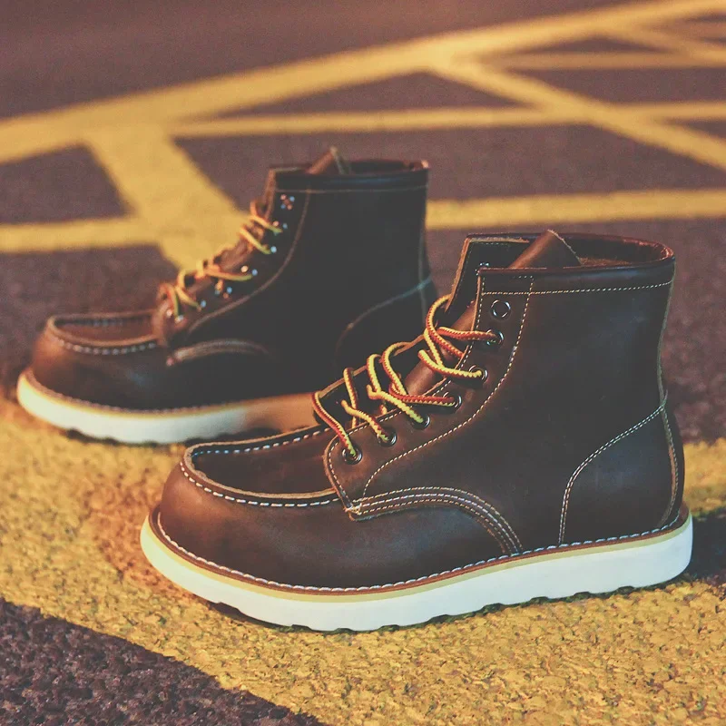Genuine Leather Men's Boots Vi - Leatherwork Projects recension och pris