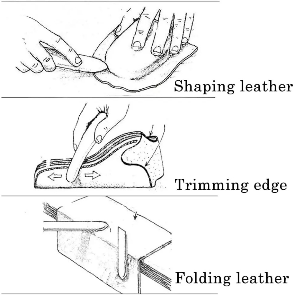 Leather Craft Edge Burnishing  - Leather Work In Art recension och pris