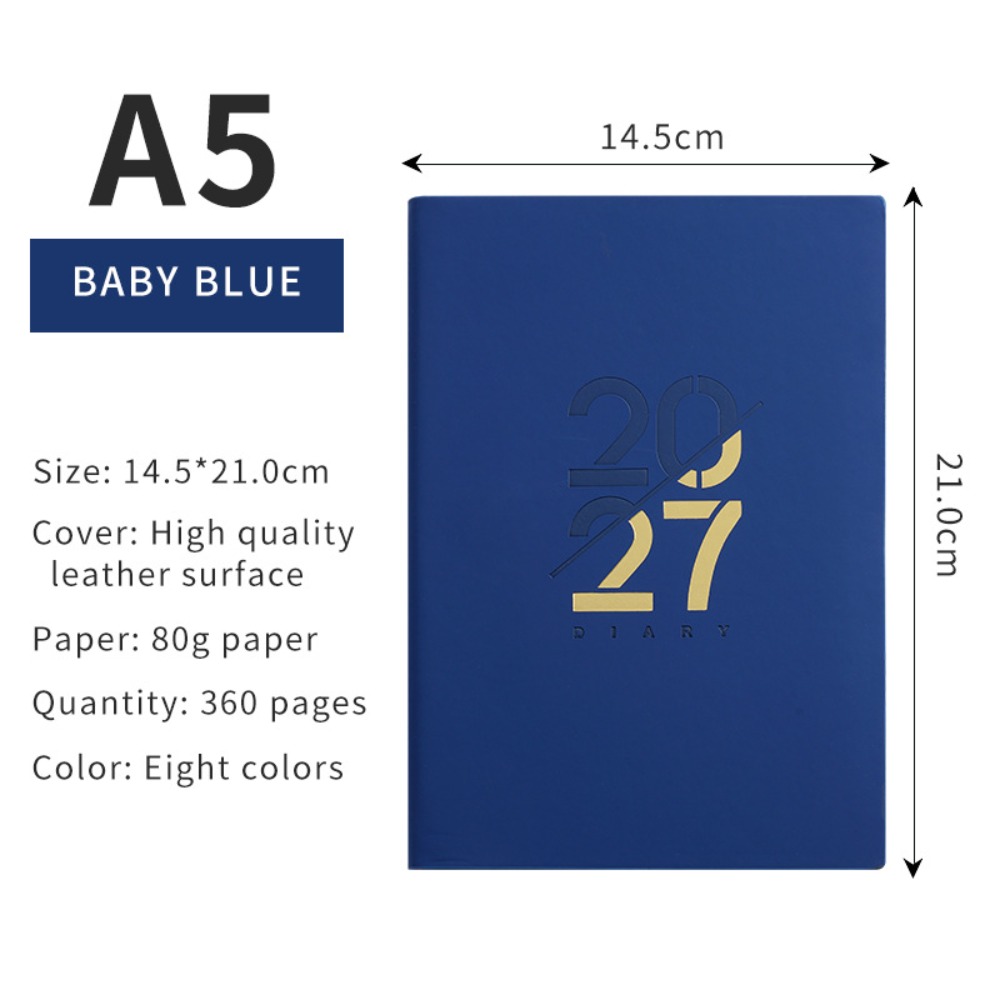 A5 2027 Schedule Planner 12 Mo - Leatherwork Plans recension och pris