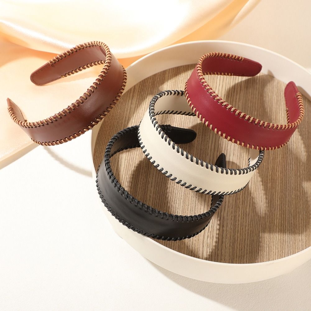 Temperament Solid Color Leathe - Leatherwork Rings recension och pris