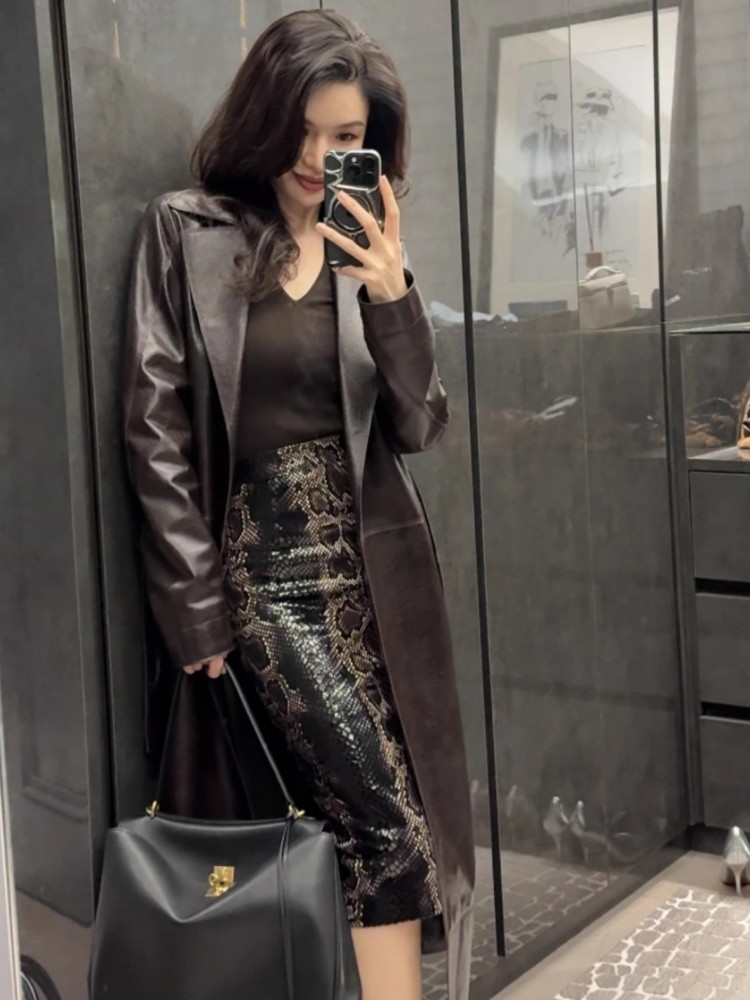 Italian Designer Office Ladies - Leather Works Belt recension och pris