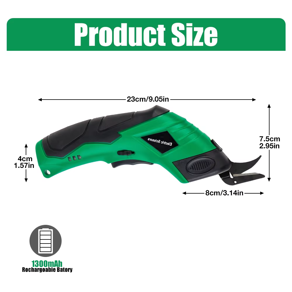 4V Electric Scissors, Home USB - Leatherwork Projects recension och pris