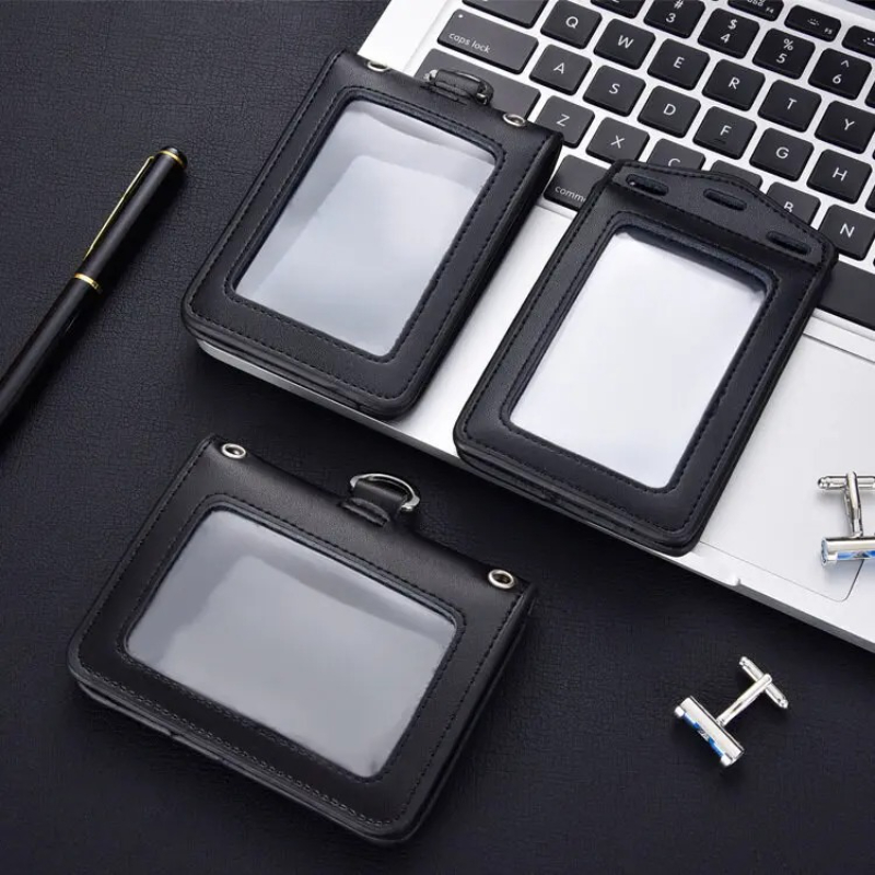 New 4-sided Transparent Window - Leather Works Belt recension och pris