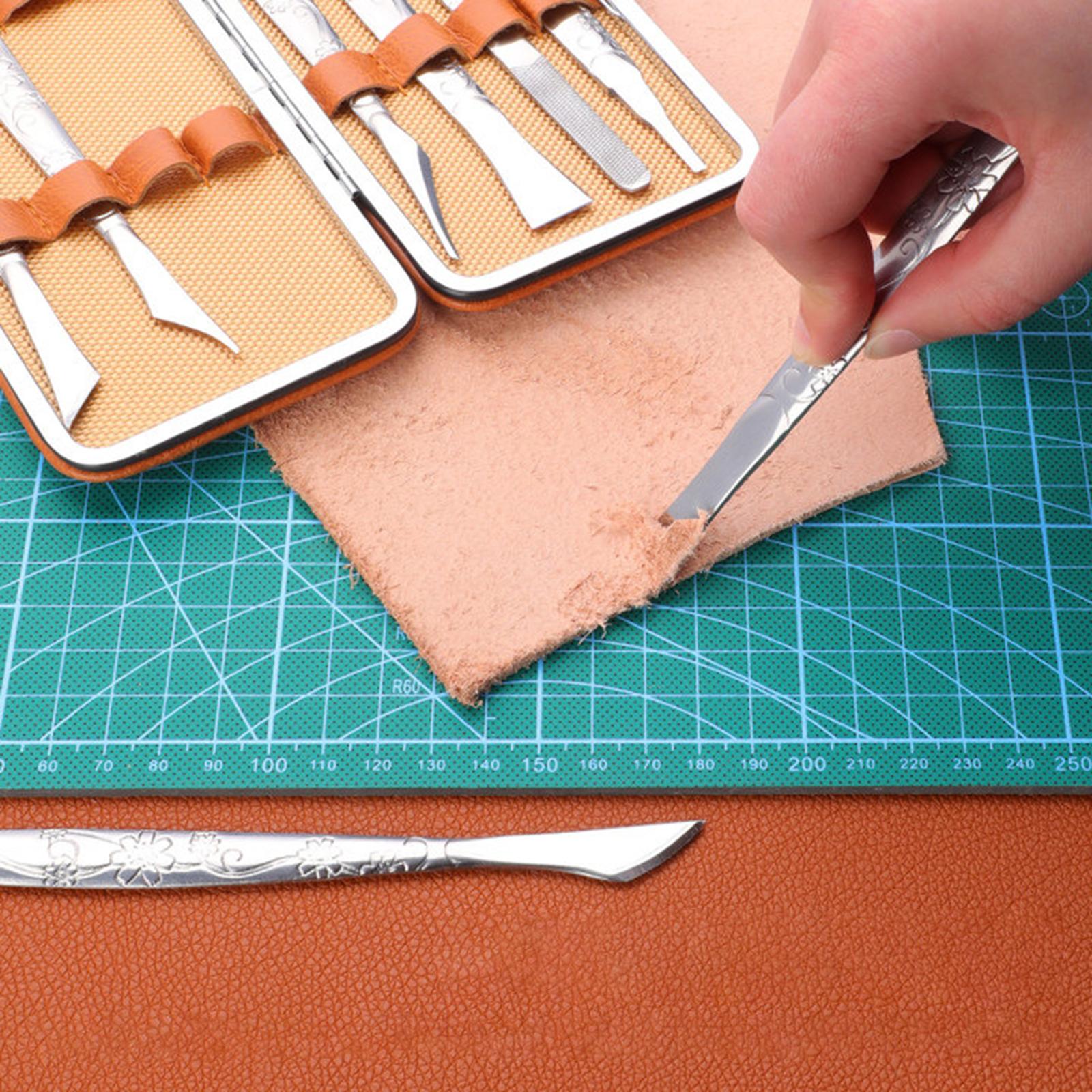 8x Leather Carving Knives Repl - Leather Work In Art recension och pris