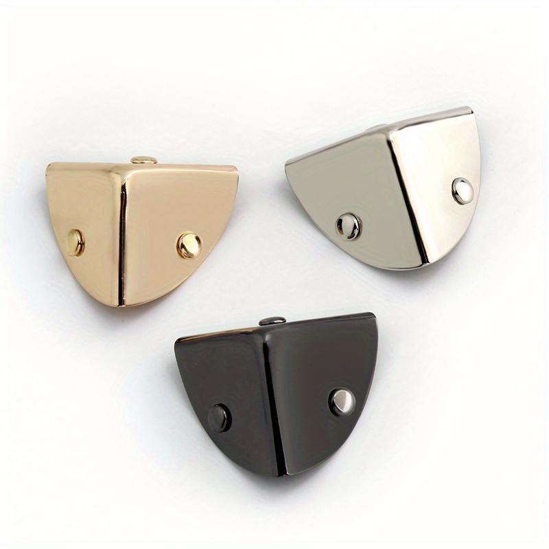 4PCS Metal Triangle Corner Pro - Leatherwork Hardware recension och pris