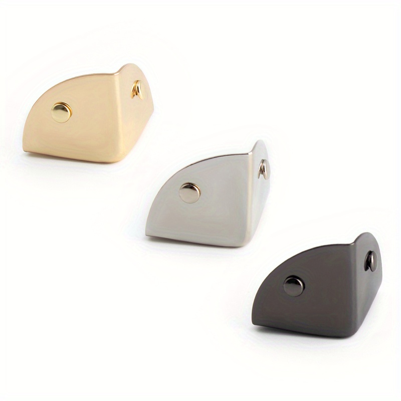 4PCS Metal Triangle Corner Pro - Leatherwork Hardware recension och pris